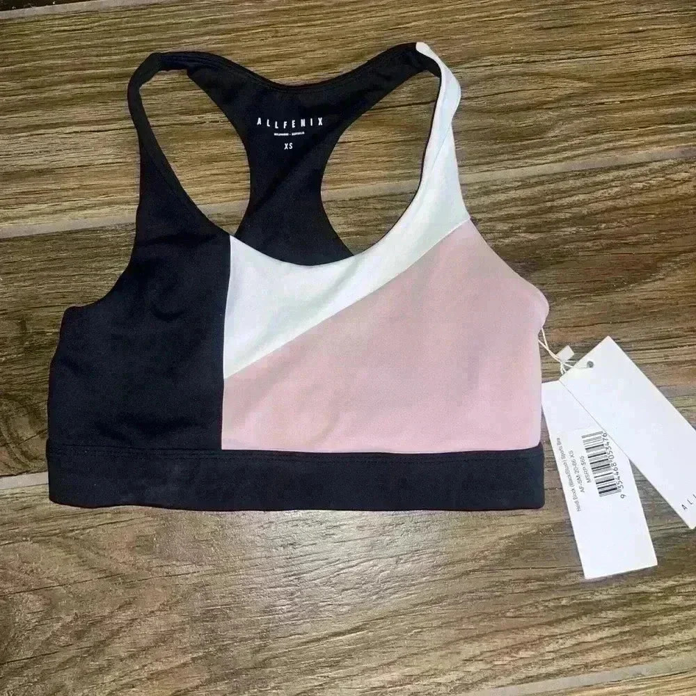 NWT AllFenix Heidi Block Sport Bra